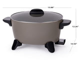 Big Kettle Ceramic Deep Fryer/Multi-Cooker 35323193