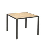 All Weather 5-Piece Patio Dining Table Sets, Patio Conversation Set Acacia Wood Table Top with 52097006