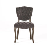 KD TUFTED CHAIR 61624.00CHAR