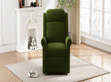 360&deg Swivel Recliner Manual Rocking Recliner Home Theater Manual Recliner Chair Nursery Rocker N763P202666E