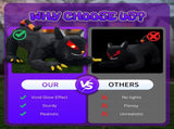 6.5 FT Halloween Inflatables Animated Black Cat with Shakable Head, Outdoorations Blow Up Yard 99885519
