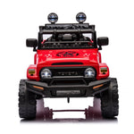 ZUN Licensed TOYOTA FJ Cruiser,12V Kids ride on car 2.4G W/Parents Remote Control,electric car for W1396107513