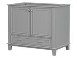 30" Bathroom Vanity without Sink, Base Only, Multi-functional Bathroom Cabinet with Doors and WF306250AAE