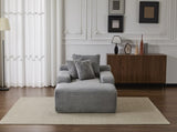 Oversized Chaise Lounge Chair Cozy Cloud Couch, Modern Plush Corduroy Upholstered Sleeper Sofa W3723P345160