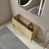 48" Freestanding Bathroom Vanity & 3 Soft-Close Cabinet Doors -Excluding Sink W1972P199462