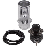 Type-RS Turbo Charger BOV Blow Off Valve & 2.5 in Alloy Flange Pipe Adapter Kit 62760679