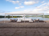 3 x 6m Home Use Outdoor Camping Waterproof Folding Tent with Carry Bag White 91896329