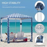 ZUN Outdoor beach umbrella / Sun Umbrella （Prohibited by WalMart） 36518888