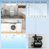 1200 W Garden Water Pump Shallow Well Pressurized IrrigationShallow Well Pump 1000GPH Max Flow 20494277