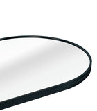 Black 63 x 20IN Pill Shaped Full Lenghth Mirror or Bathroom mirror W2203P230581