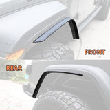Front & Rear Fenders Compatible with 2020-2024 Jeep Wrangler Gladiator JT Mojave & Rubicon, Off-Road W2801P235749