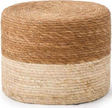 Handmade Woven Foot Stool Natural Seagrass Ottoman for Home Decor & Seating 34105486