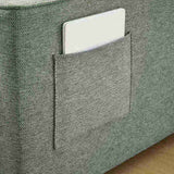 3 in 1 Convertible Sleeper Sofa Bed, Modern Fabric Loveseat Futon Sofa Couch Pullout Bed, Small Love W2318P265840