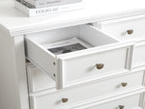 Modern 6 Drawers Dresser 6 Drawers Cabinet,Chest of Drawers Closet Organizers and Clothes W2275P149796
