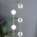 Modern Floor Lamp for Living Room, Artema Floor Lamp with WHITE, Tall Corner Lamp for Bedroom & B183P315093