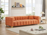 80 inches long, 21.7 inches deep, American body structure, technology fabric sofa, 3 seats W3356P341722