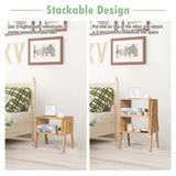 2 bamboo bedside tables, side table and coffee table 81234102