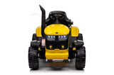 ZUN Ride on Tractor, 12 V Battery Powered Electric Vehicle Toy w/Remote Control,music, LED Lights, W1760P155330