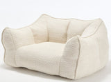 Sofa chairs with highly resilient foam for living rooms and bedrooms, comfortable square lazy, W1996P252264