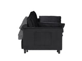 Modern velvet sofa, sofa pull-out bed, small love seat casual sofa with back, with pillow, pockets, 49433073