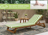 Outdoor Chaise Lounge Cushion, 80 in. x 26 in. x 3 in. Waterproof Fade-Resistant Patio Chair Pad for 91795666