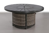 ZUN 25 H x 52 W Propane Outdoor Fire Pit Table B120142323