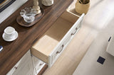 ZUN Farmhouse Style 6 Drawer Dresser Chest with Base Wooden Rustic Chest of Drawers, Storage Dresser W2393P252364