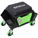 Heavy Duty Mechanic Stool 330lbs Load Capability, Garage Stool Wheels, Rolling Creeper W465P225020