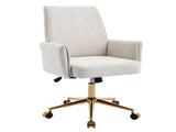 Mid-back liftable office chair, striped fabric, and ergonomically designed, is an excellent choice W2311P454487
