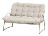 Premium Outdoor PE Rattan Double Chair with Metal Frame Ultimate Comfort & Durability for Your W3990P462708