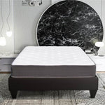 ZUN 8 in. Queen Size Pocket Spring Hybrid Mattress Bed in a Box, Soft Euro Top Gel Memory Foam Mattress, B011P217869