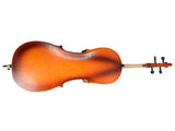 4/4 Acoustic Cello Case Bow Rosin Wood Color 79785114
