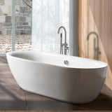 Freestanding Bathtub Faucet with Hand Shower W1533125162
