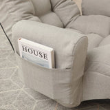 Adjustable head and waist, game chair, lounge chair in the living room, 360 degree rotatable sofa W24434951
