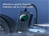 Cross Border Car Inflation Pump Wireless Portable Car Car Electric Car Tire 12V High Power Inflato 59781026