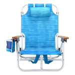 ZUN 1PCS Backpack Beach Chairs for Adults Beach towel backpack beach chairs for adults 5 position chair 22418864