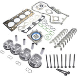 Engine Pistons Head Gaskets Bearing Kit Replacement for Audi Volkswagen Jetta 1.4 TSI EA111 90030731