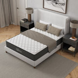NapQueen Victoria 10 Inch Twin Cooling Gel Hybrid Mattress, CertiPUR-US Certified, Made in USA B349P332658