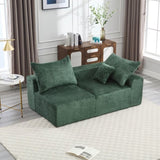 UNITED WE WIN Memory Foam 2-Seater Couch, No Installation & Easy to Transport, Deep Seat Modern Sofa W1568P222614