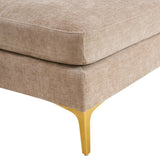 U-Shaped 4-Seat Indoor Modular Sofa Camel--Same type57251652 13456859