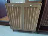 Sloping laundry basket with removable inner basket, concealed laundry basket, bathroom laundry W1706P465303