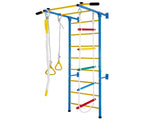 5 in 1 Playset Laddeer Wall Gym With Rope Ladder, Pull-up Bar, Wall Ladder, Rope, And Gymnastic W1408P427540