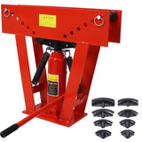 16 Ton Pipe Tube Bender Manual Hydraulic, Piping Bending Exhaust Tube Fabric w/8 W465P192115
