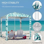 ZUN Outdoor beach umbrella / Sun Umbrella （Prohibited by WalMart） 31167490