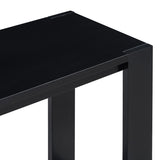 U_STYLE Distinctive Features of a Minimalist Console Table with Bottom Shelf and Four Legs, Suitable N711P173084B