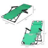 ZUN Folding Lounge Chairs / beach chair （Prohibited by WalMart） 37967526