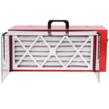 Portable tabletop dust collector,Maximum Air Flow 725CFM Each fan runs on a 110V variable speed W465P206076