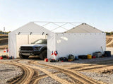 10 x 20 ft Carport Replacement Side Wall, Heavy-Duty Waterproof & UV-Protected Garage Tent Tarp with 83924701