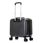 ZUN 18'' Underseat Luggage for Airlines Hardside Lightweight Carry On Suitcase with Spinner Wheels 40663188