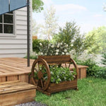 ZUN Wooden Planter Box, 3-Tier Raised Garden Bed 73464393